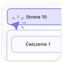 Wyszukaj numer strony oraz zadania